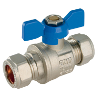 Compression Ball Valves Brass Butterfly Handles